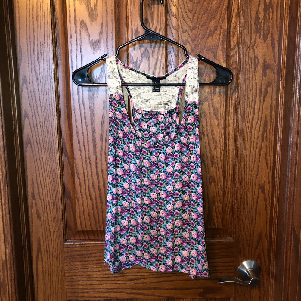 Floral Tank Top